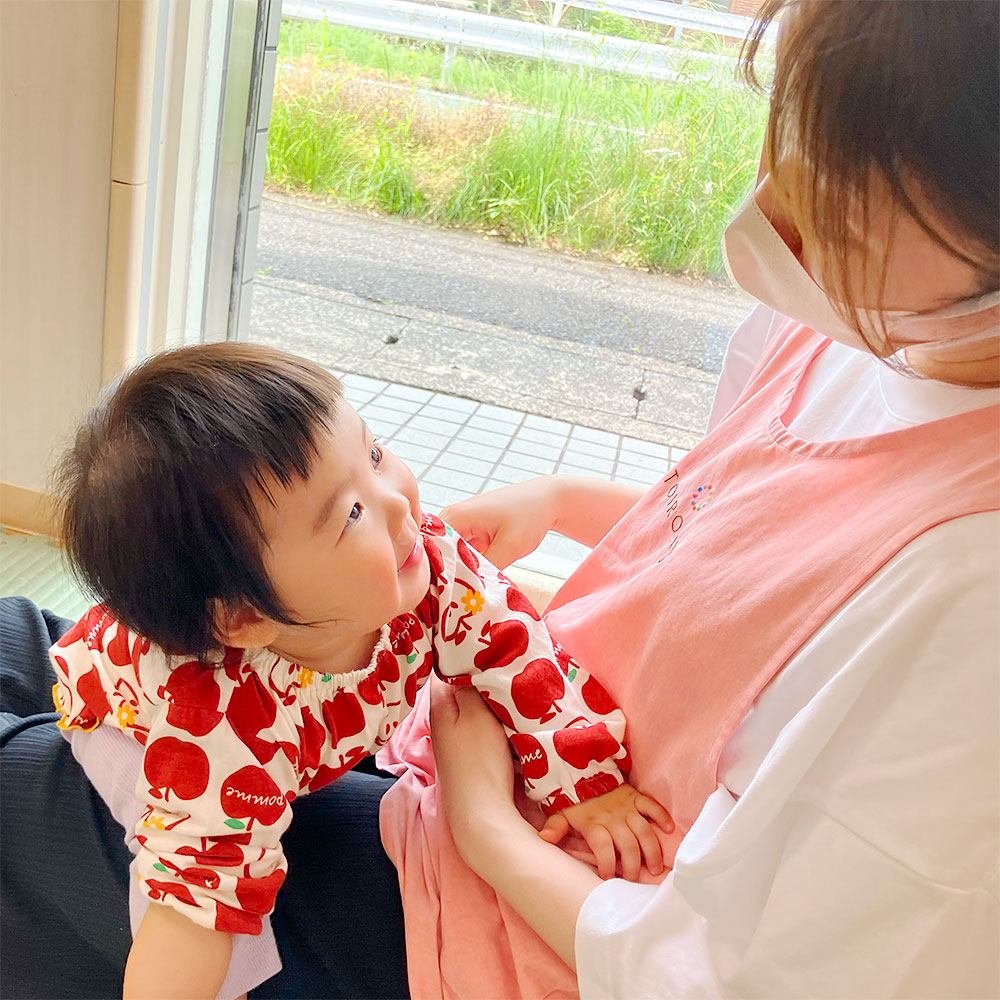 大人が子どものペースに合わせる